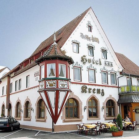 Hotel Kreuz Gaestehaus Und Lauchertbar Mit Terrasse Gammertingen Buitenkant foto